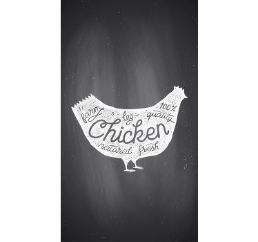 Farm fresh chicken kitchen roller blind (1).jpg